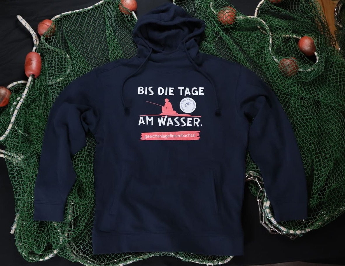 „Bis die Tage am Wasser“ Hoodie – Finkenbachtal Edition – Bild 2